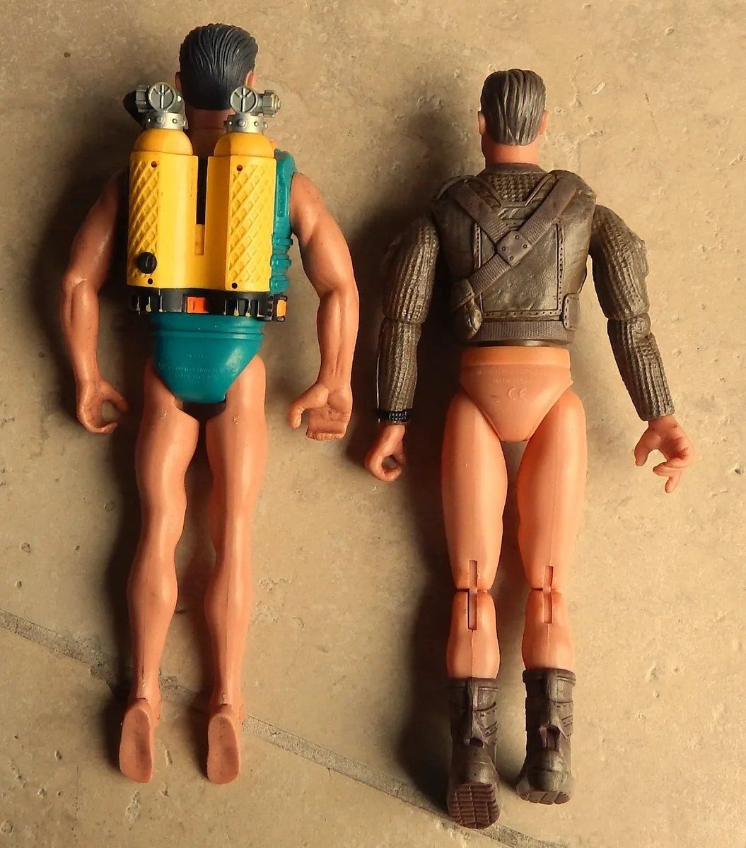 Selection of 5 Vintage Action Man Figures & Jeep - Image 3
