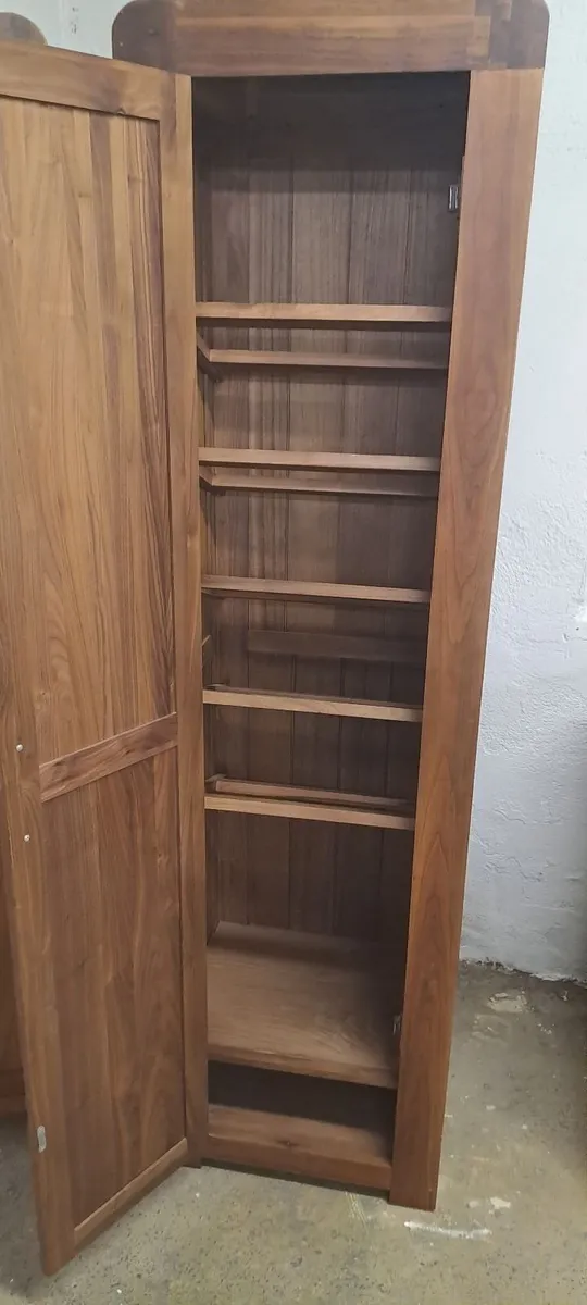 Walnut shoe press, cupboard - Image 4