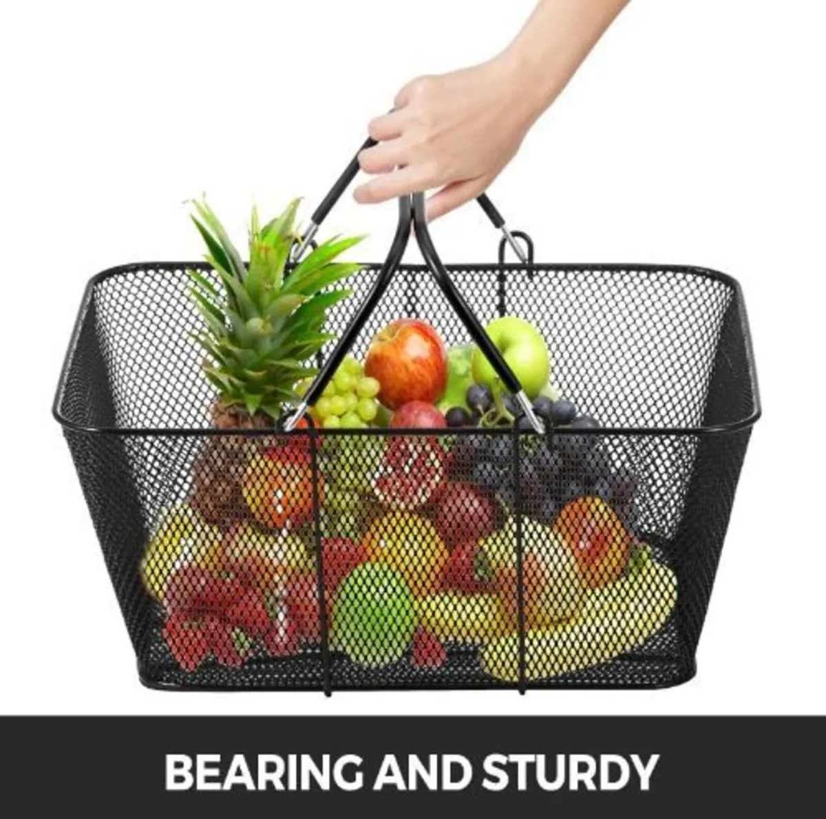 Shopping Baskets with Handles, 12PCS - Image 2