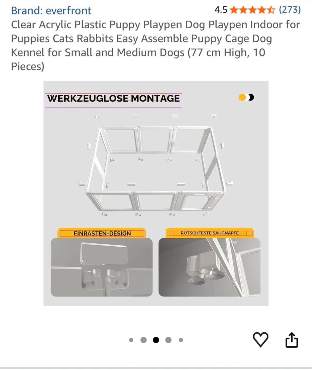 Indoor Playpen/Kennel - Image 4