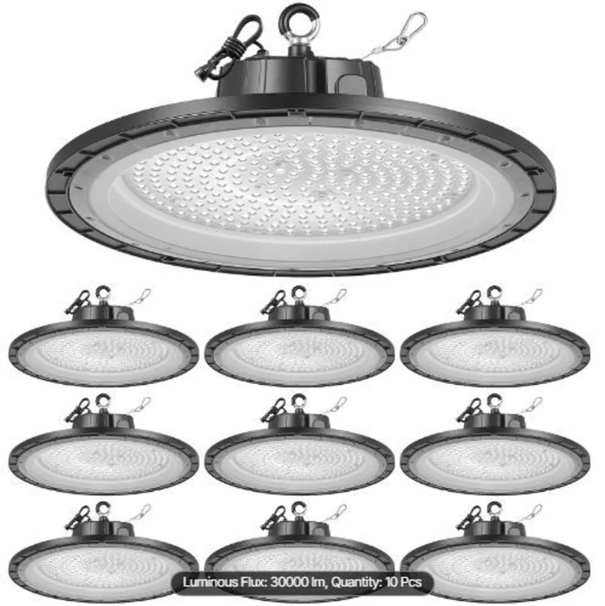 10 Pack LED High Bay Lights, 5000K 200W - Image 3