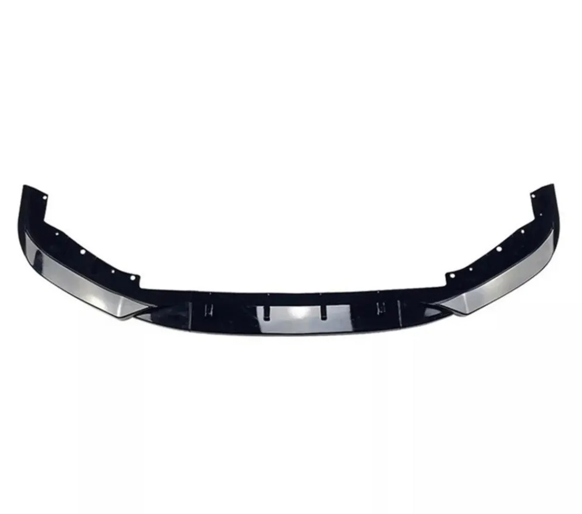 Front Splitter Lip Spoiler Black BMW G30 5 Series - Image 2