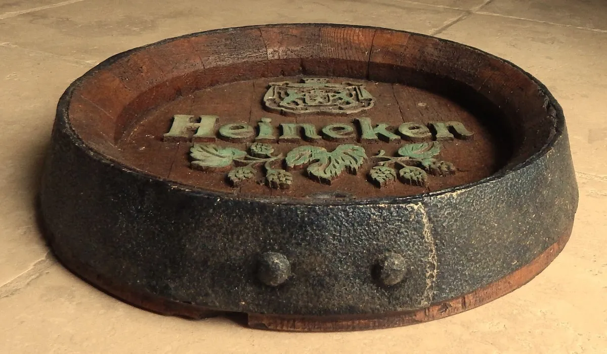 Vintage Heineken Wall Hanging Decoration - Image 3