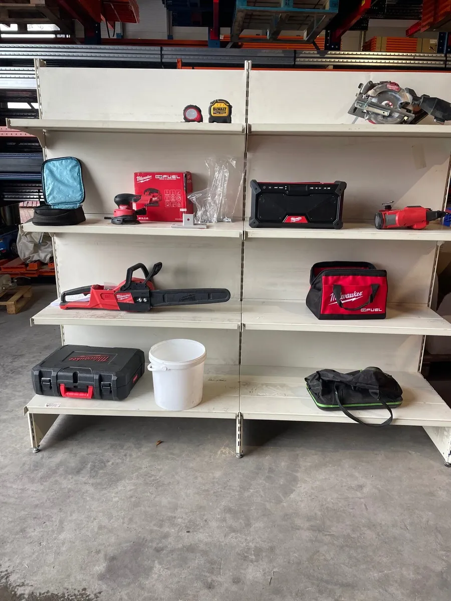 Used shop shelving and pallet racking - Image 1