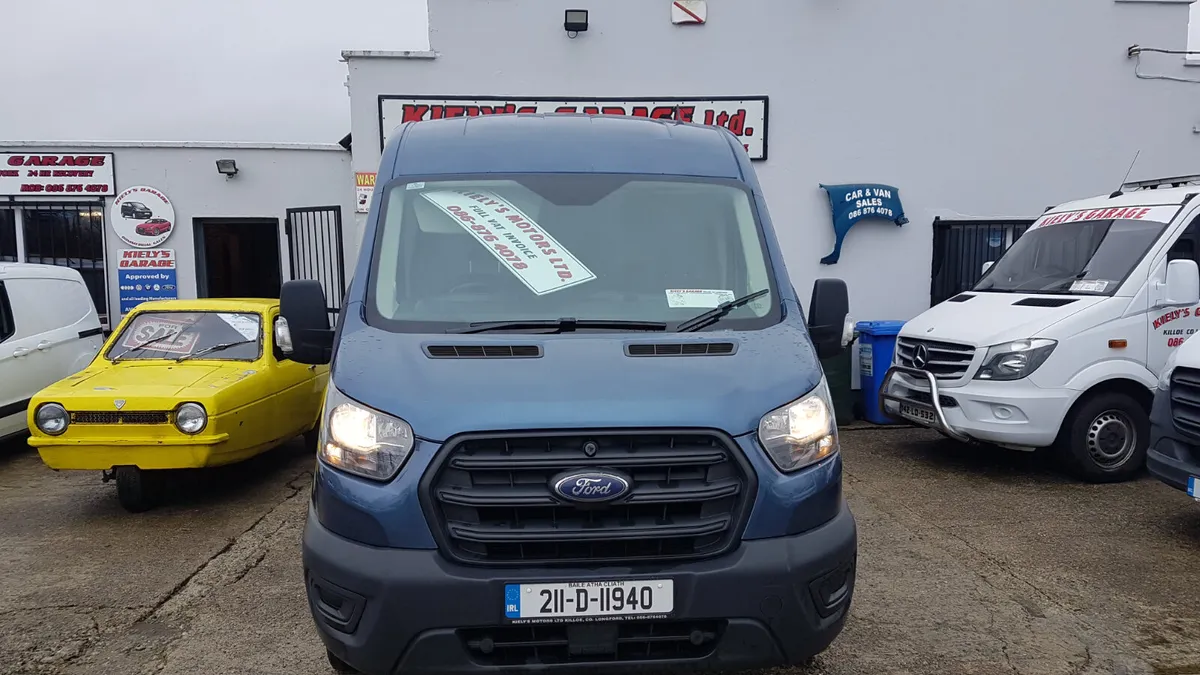 Ford Transit 2021 RWD LWB 130BHP VAT INVOICE - Image 2