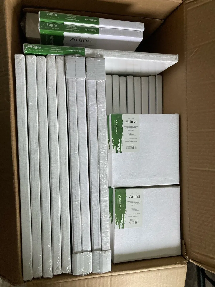 30 Unused Canvases - Image 1