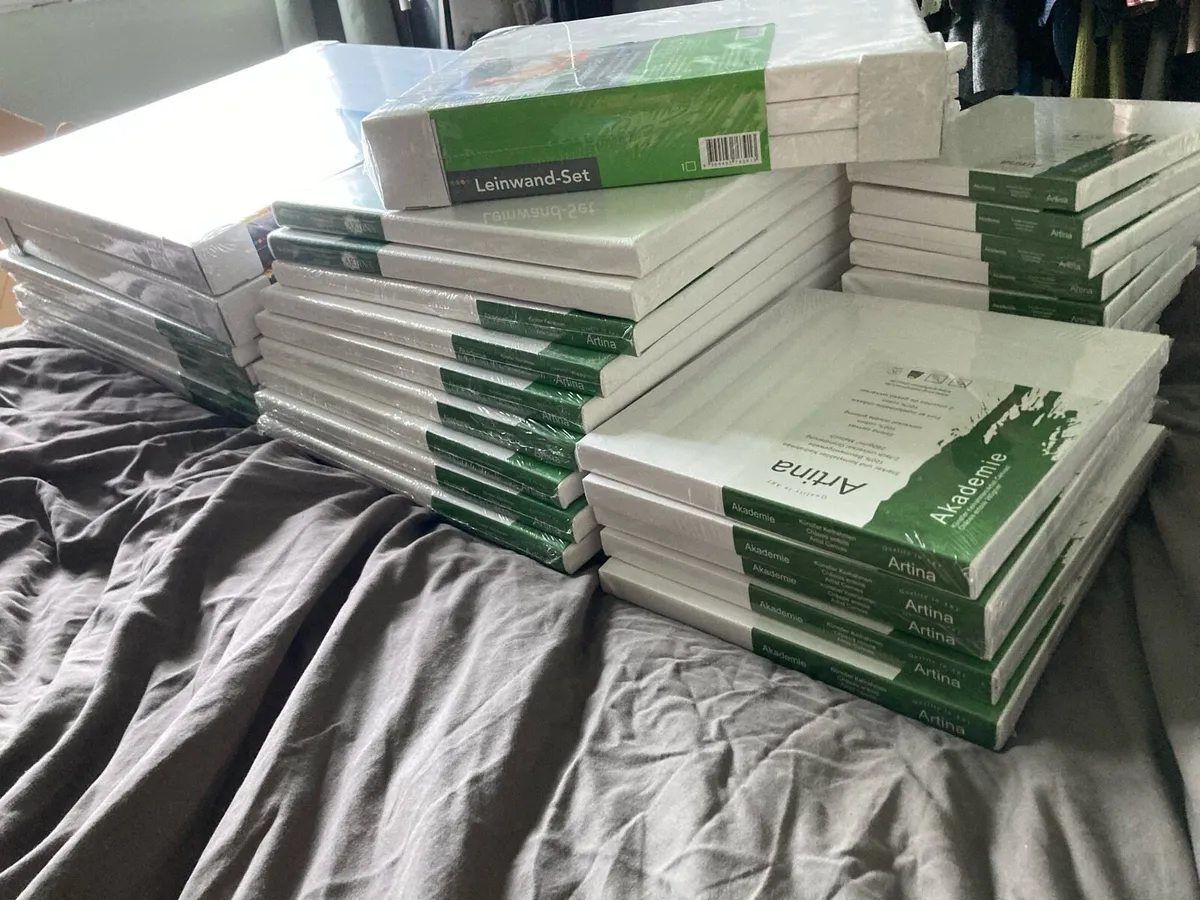 30 Unused Canvases - Image 2
