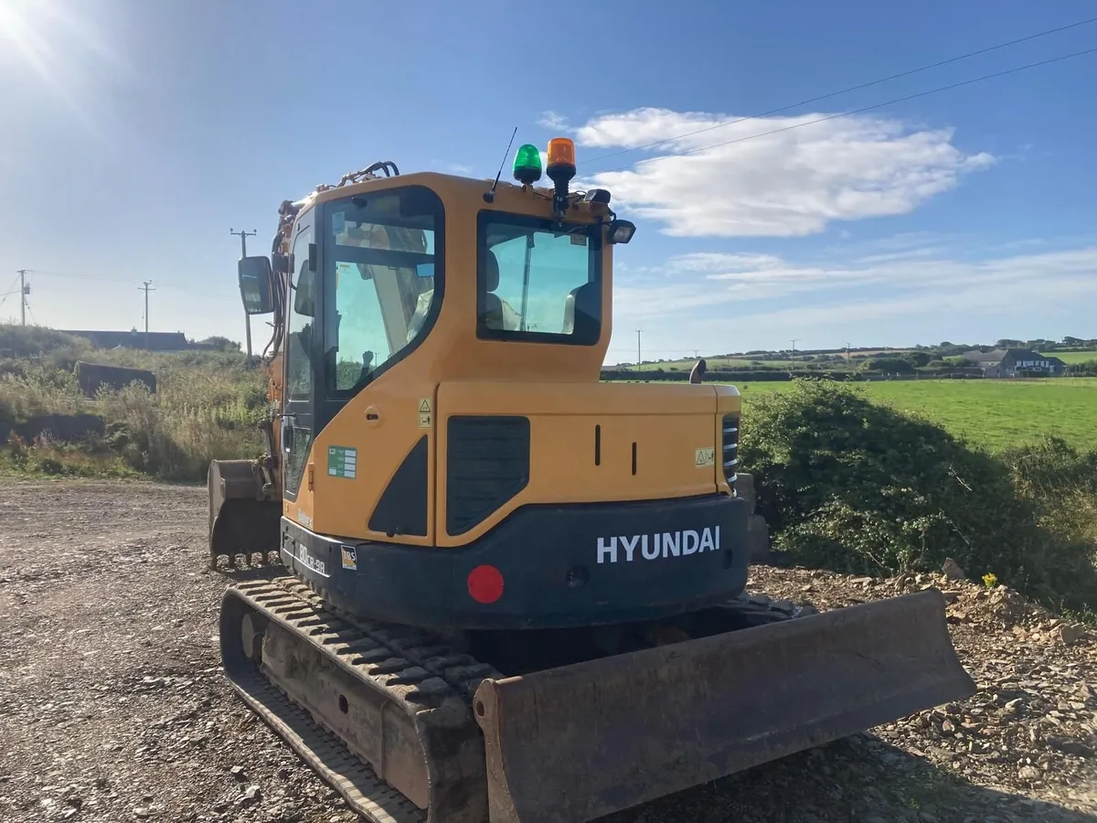 Hyundai 8t Robex Excavator - Image 2