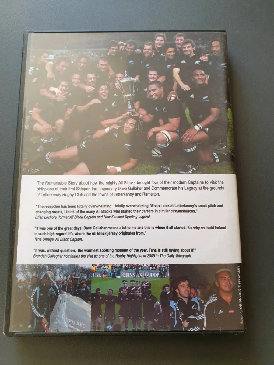 Letterkenny Rugby Club Legacy All Blacks DVD - Image 2