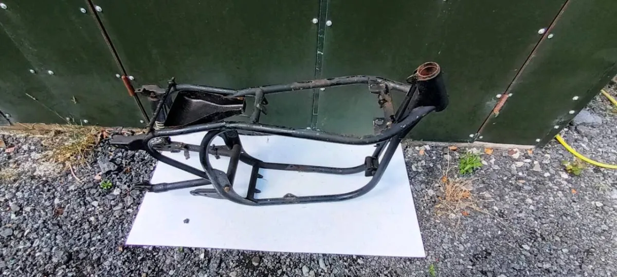 Norton frame and book + Triumph and BSA reg books - Image 2