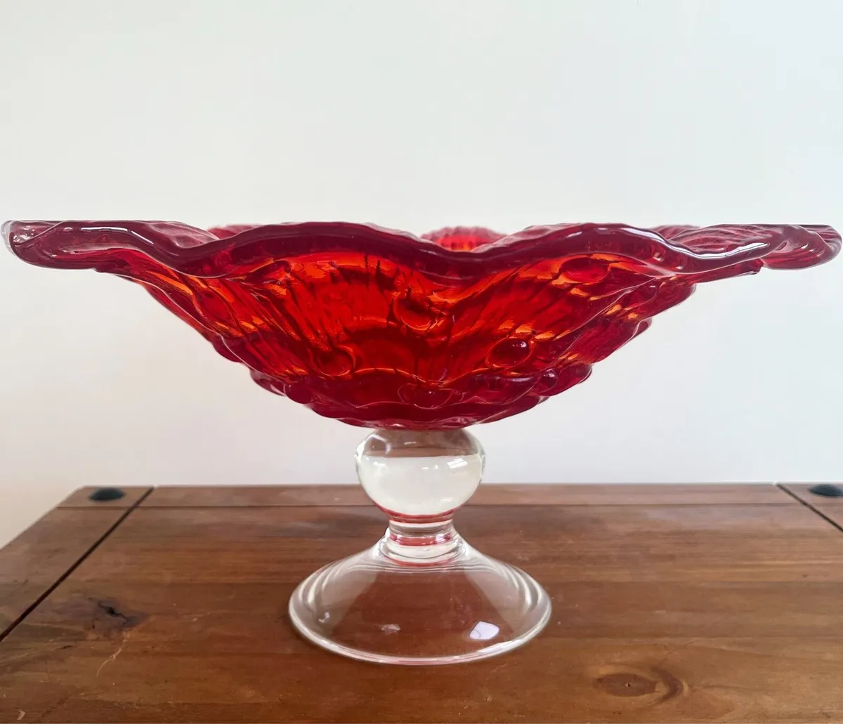 Large Vintage centre piece footed bowl - Image 2