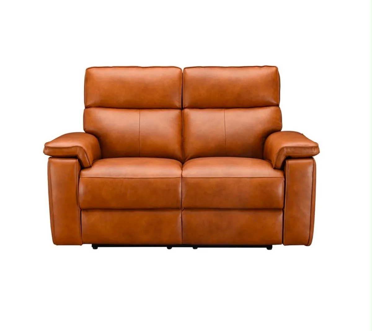 ELLA 2 Seater Power Cognac Leather - Image 1