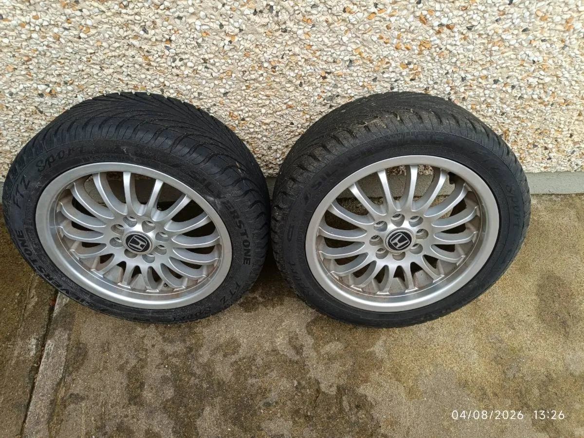 4/100/15 rims and tyres. - Image 3