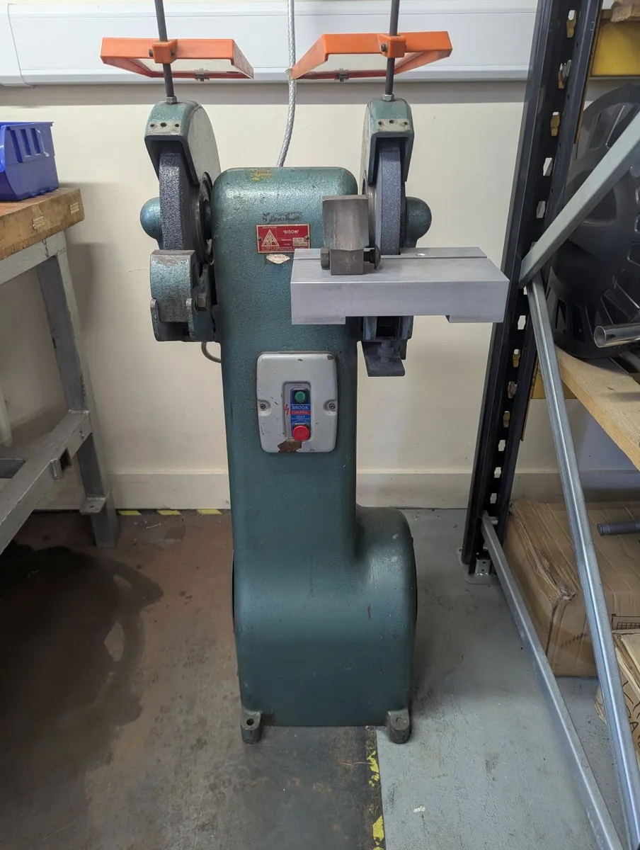 Bison Pedestal  Grinder 250mm wheels - Image 1