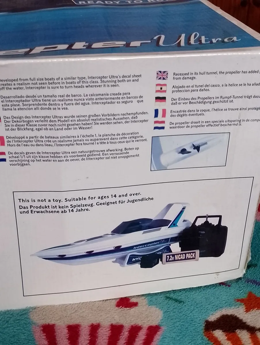 Ripmax interceptor ultra Remote control boat - Image 3