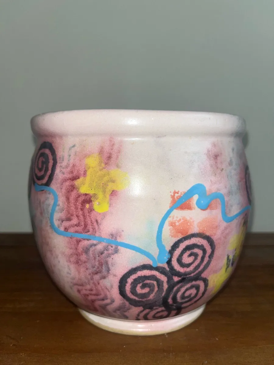 vintage Letterkenny Pottery planter - Image 2