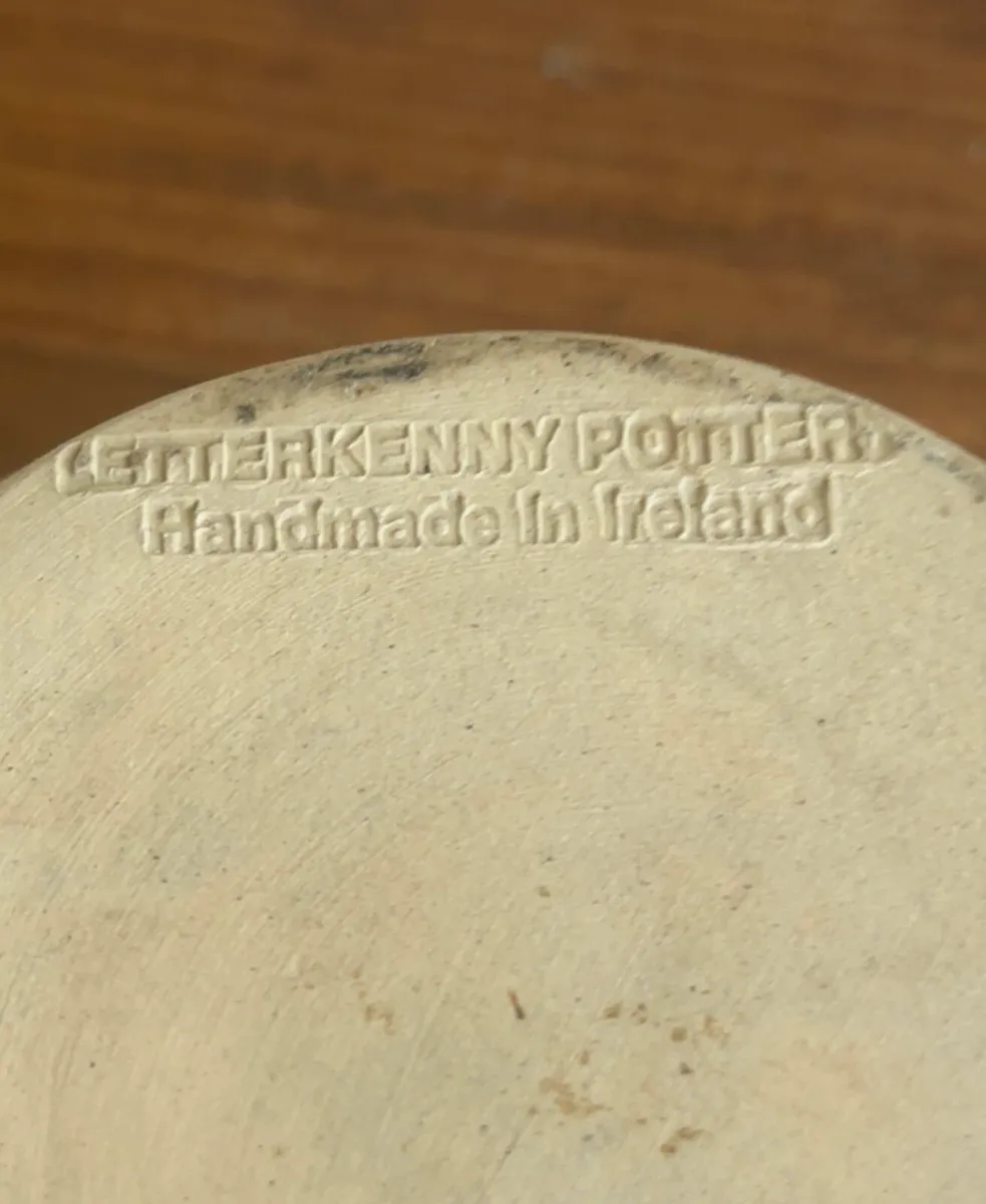 vintage Letterkenny Pottery planter - Image 4