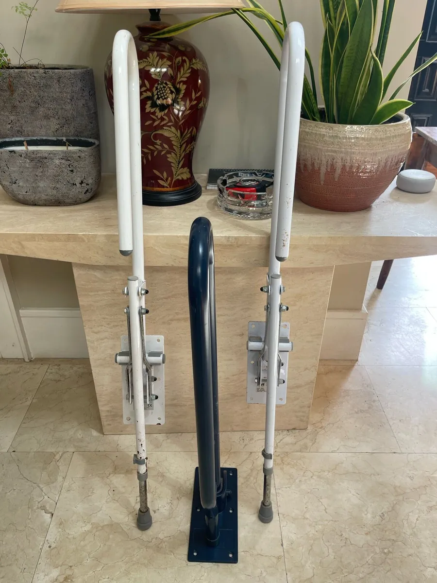 As New - 3 x Disability Aids - Hinged Arm Supports - Image 2