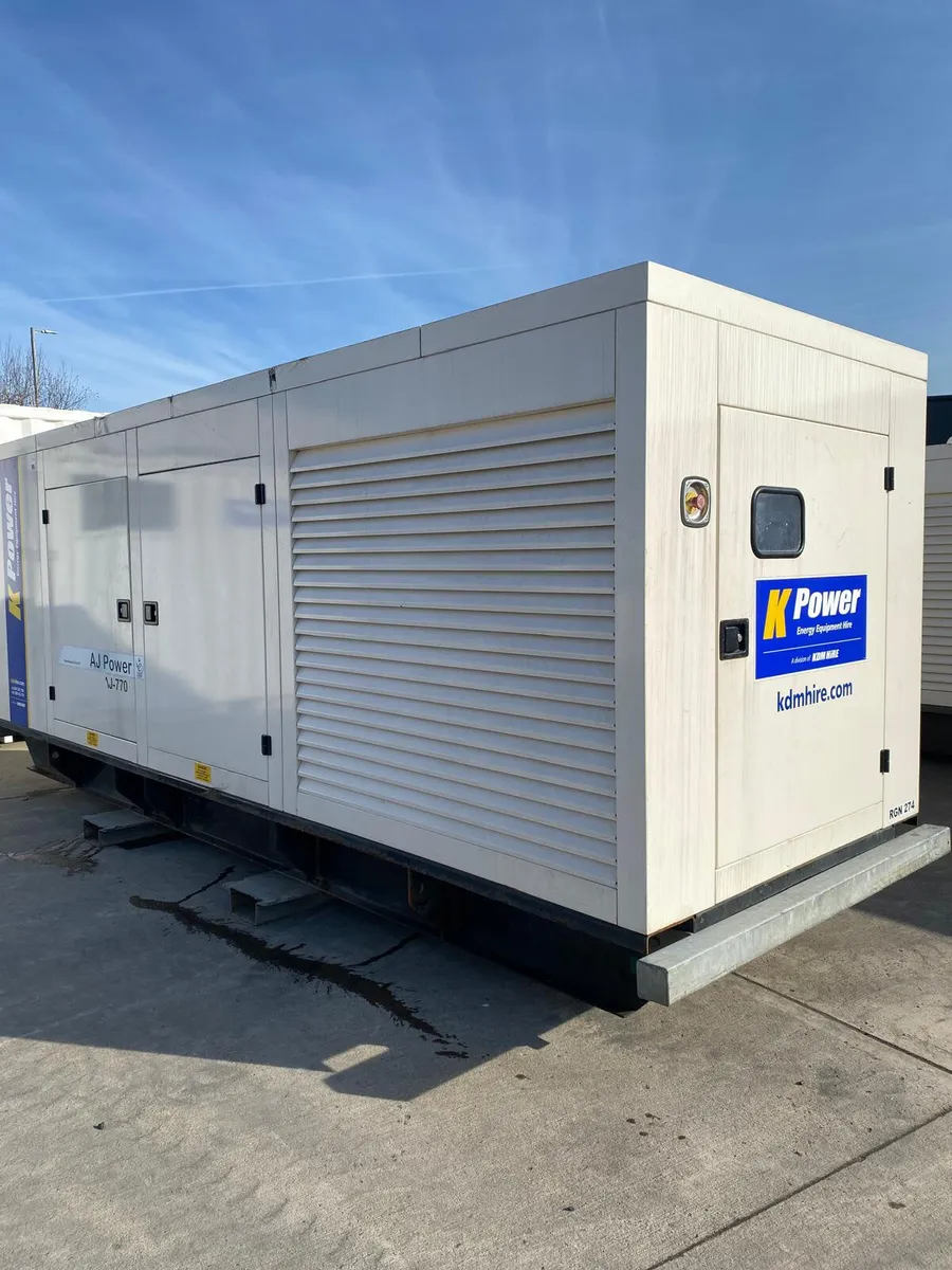 2019 AJ POWER AJ770S 700KVA 3PH DIESEL GENERATOR - Image 2