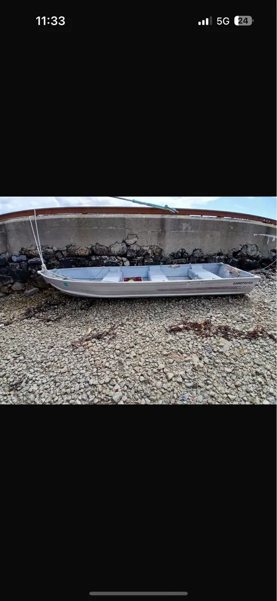 Aluminium boat - Image 1
