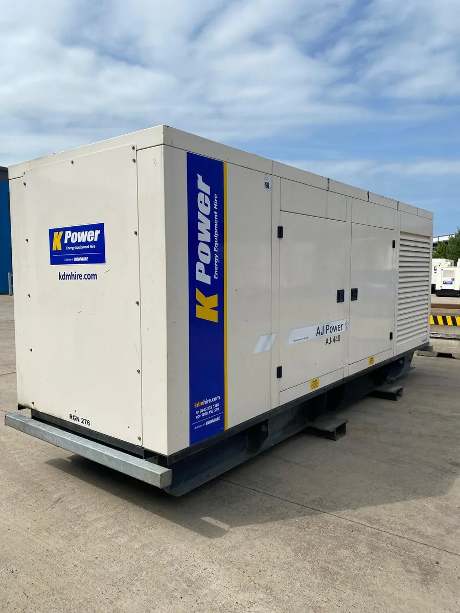 2019 AJ POWER AJ440S 400KVA 3PHASE SILENCED GEN - Image 3