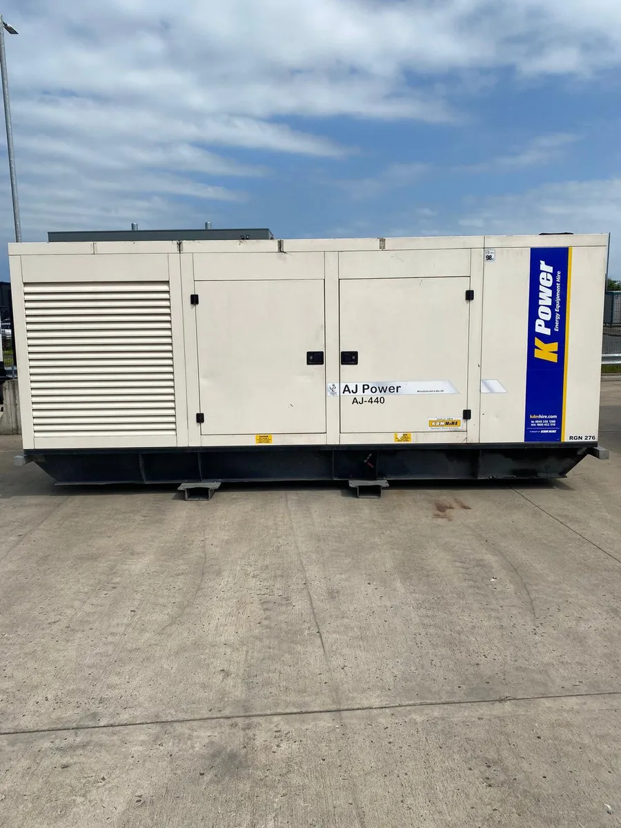 2019 AJ POWER AJ440S 400KVA 3PHASE SILENCED GEN - Image 1