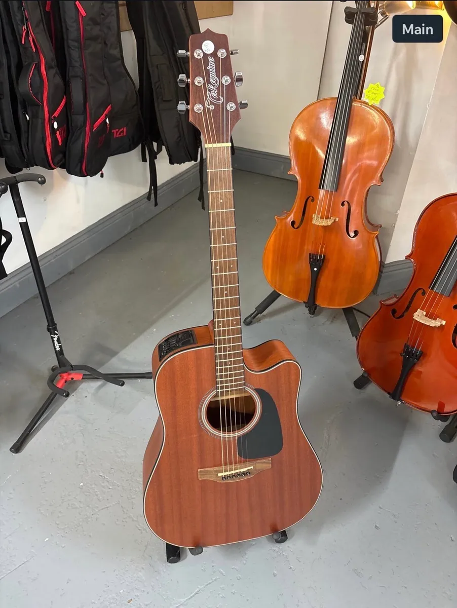 Takamine semi acoustic guitar