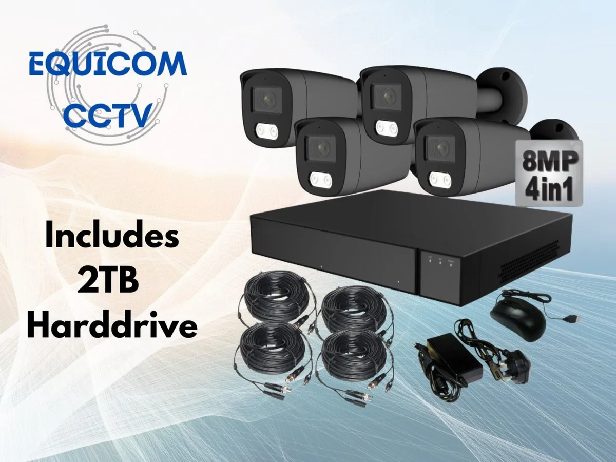 4 camera CCTV system - Image 2