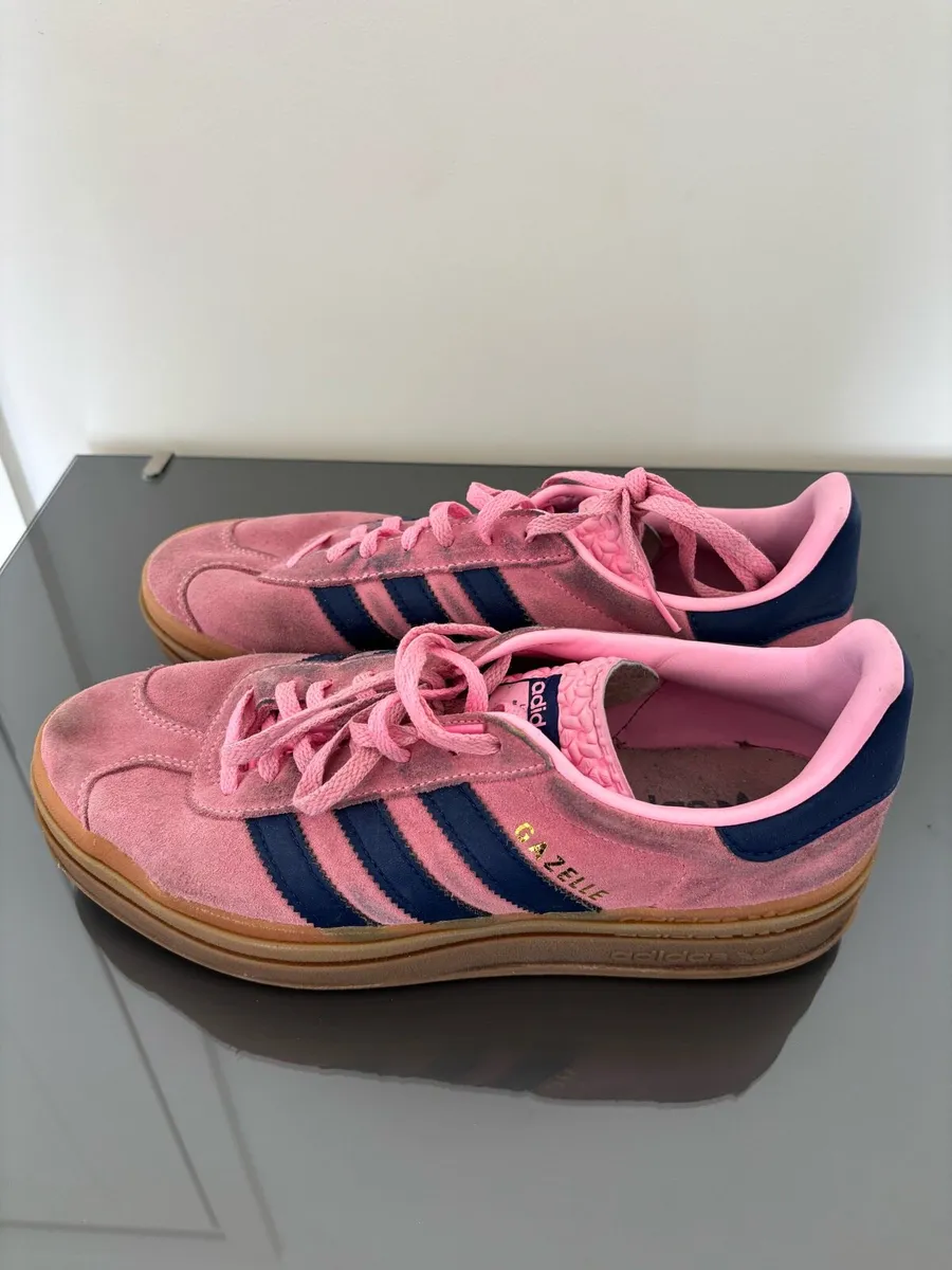 Adidas Gazelle Bold Pink and Blue - Image 2