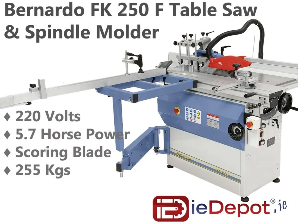 Table Saw & Spindle Molder