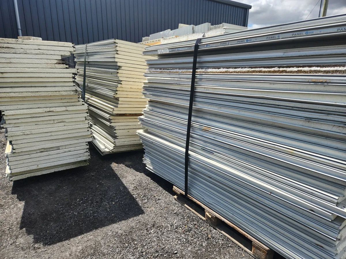 50mm Insulated Sandwich Panels–€15 Ea–Min 10 units - Image 2