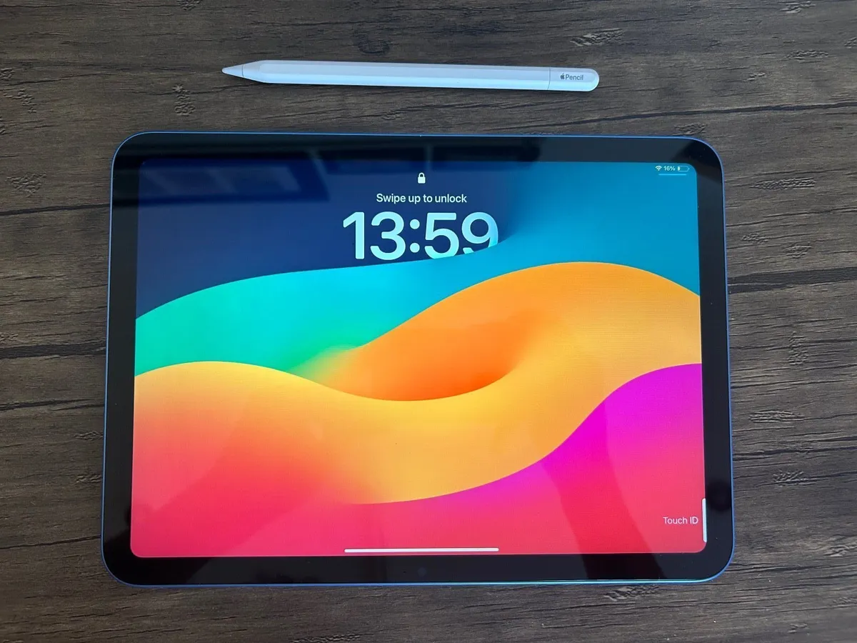 iPad 10th Generation (2022) with Apple Pencil - Image 2
