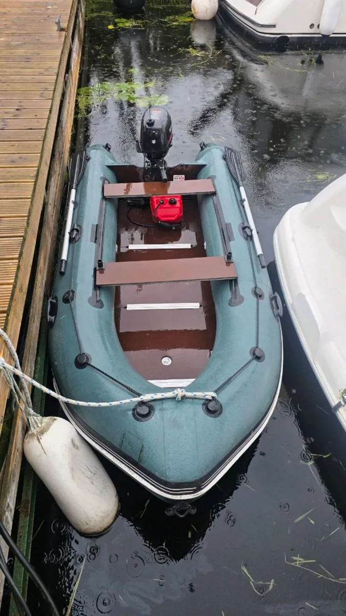 3.3m rib with suzuki 6 hp outboard - Image 1