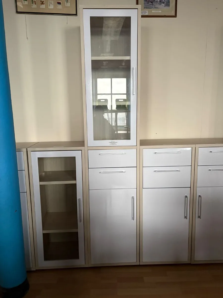 Maple & White Storage Units - From £90+VAT - Image 1