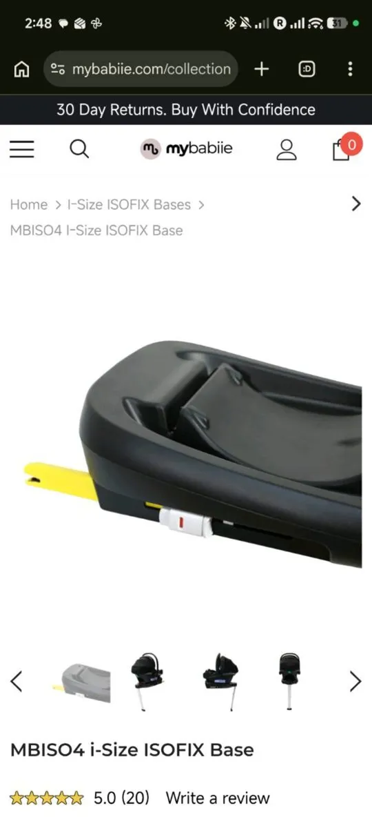 MBISO4 i-Size ISOFIX Base - Image 3