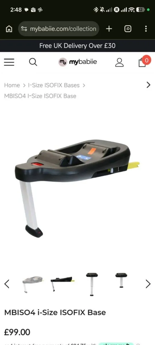 MBISO4 i-Size ISOFIX Base - Image 1