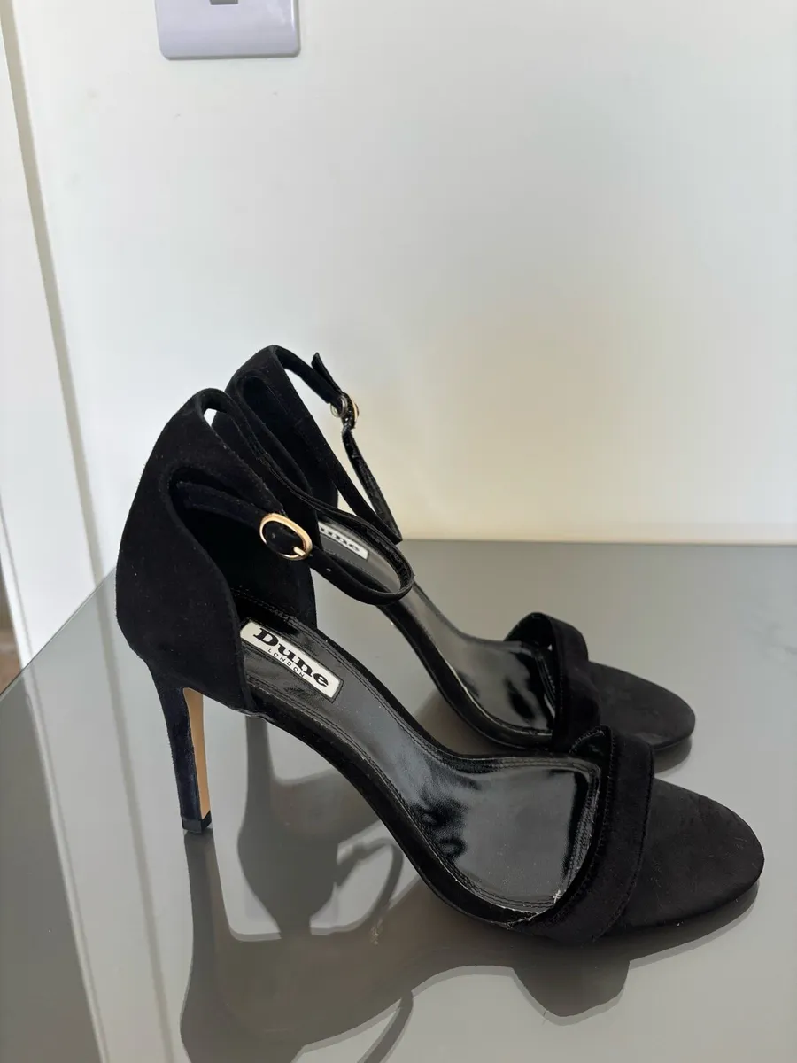 Dune London Black Stiletto Heels - Image 1