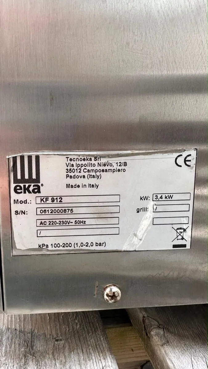 Eka KF 912 Commercial Oven - Image 4