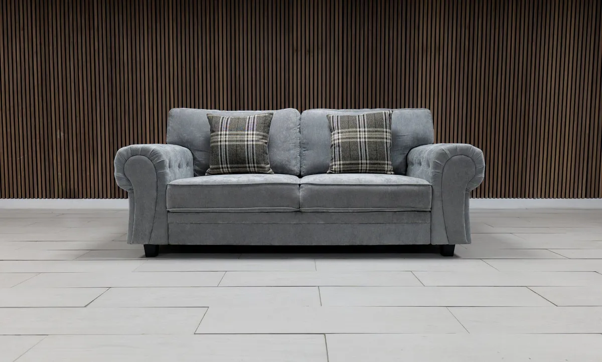Verona Grey Scatter or Fullback Cushions Sofa - Image 3