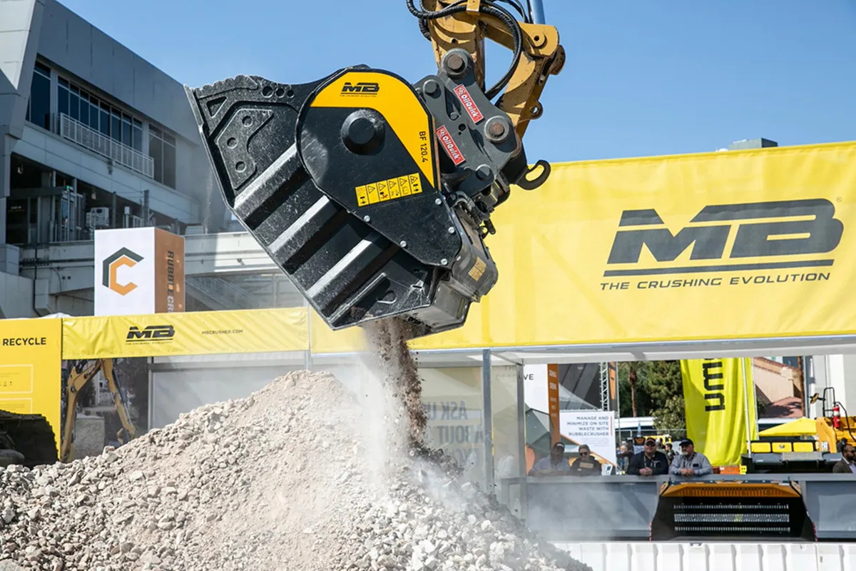 Crushing bucket MB BF90.3 S4 - Image 2