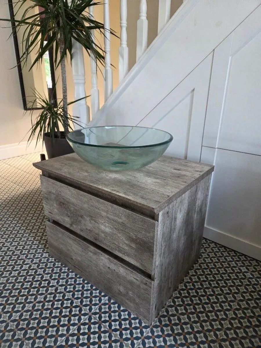 bathroom unit bathroom cabinet brand new vanity and sink - Image 2