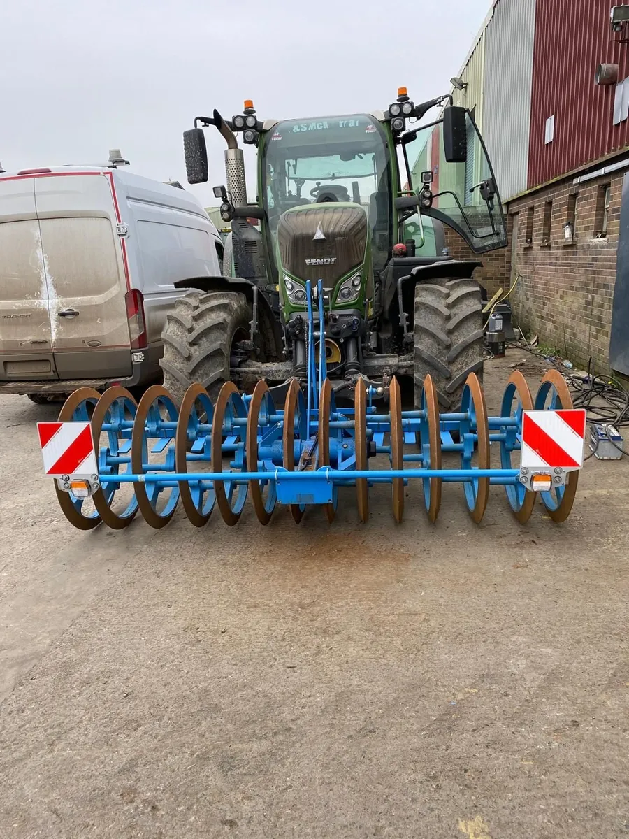 Front furrow press