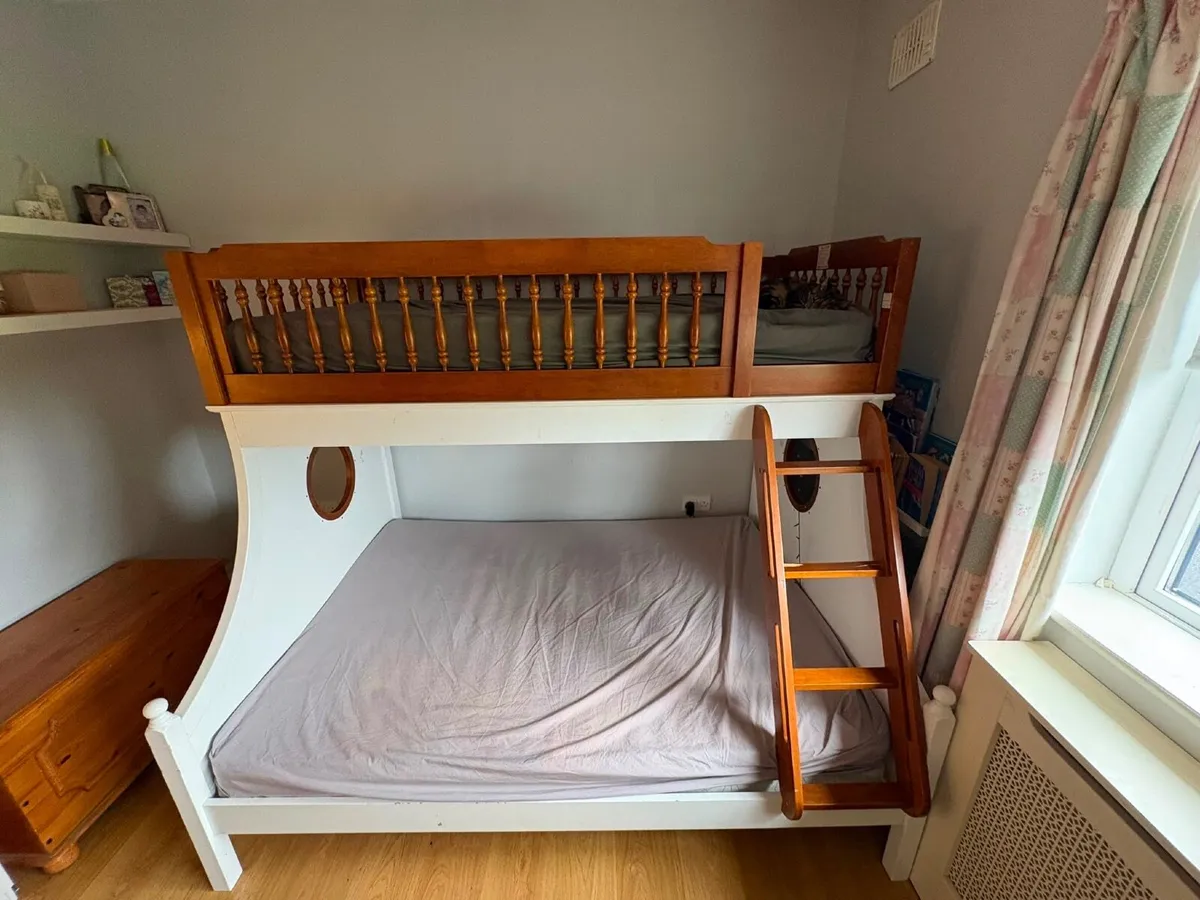 Nautical themed double and single bunk bed - Image 2