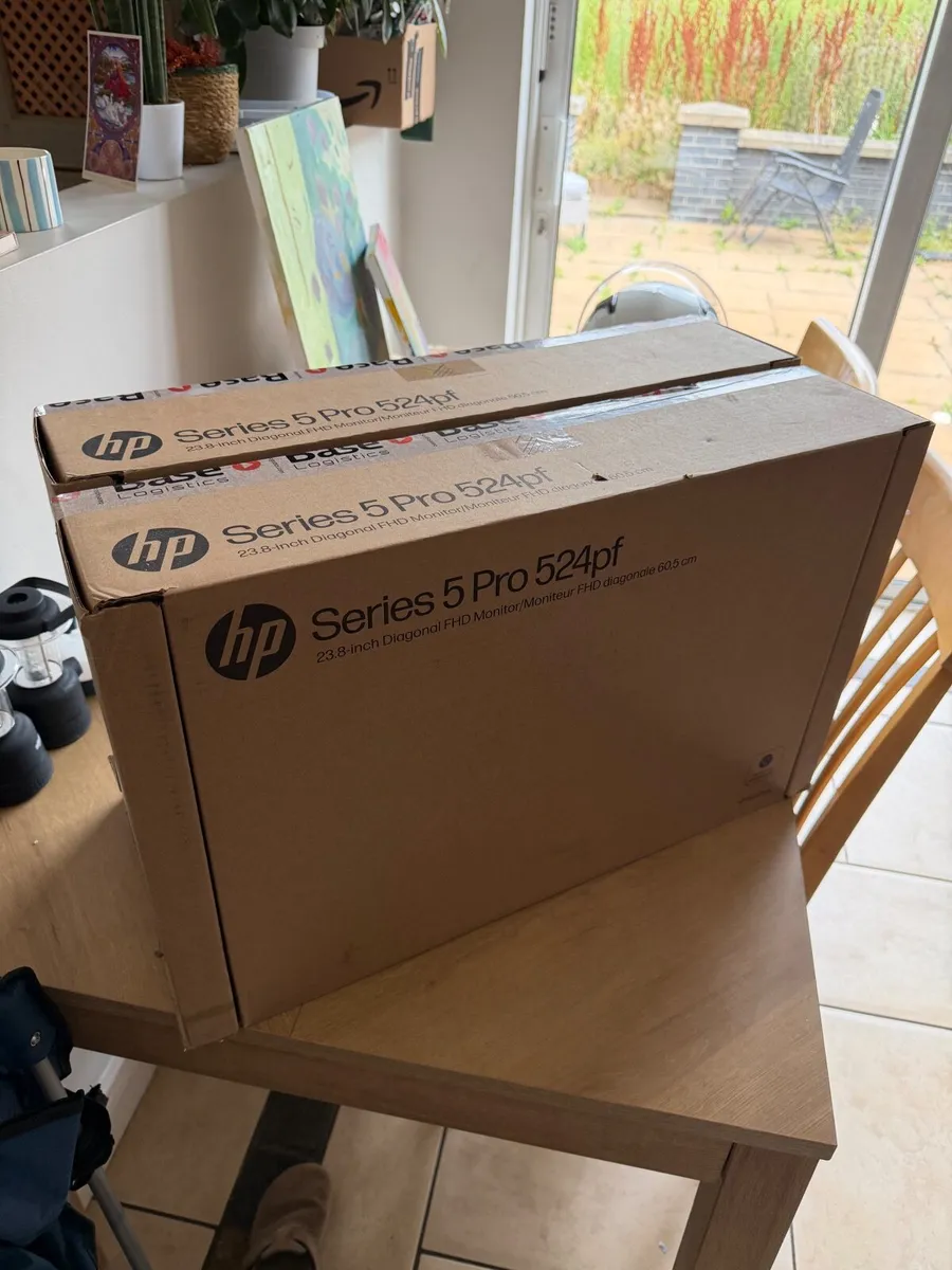 2 Brand new unopened HP series 5 pro monitors - Image 2