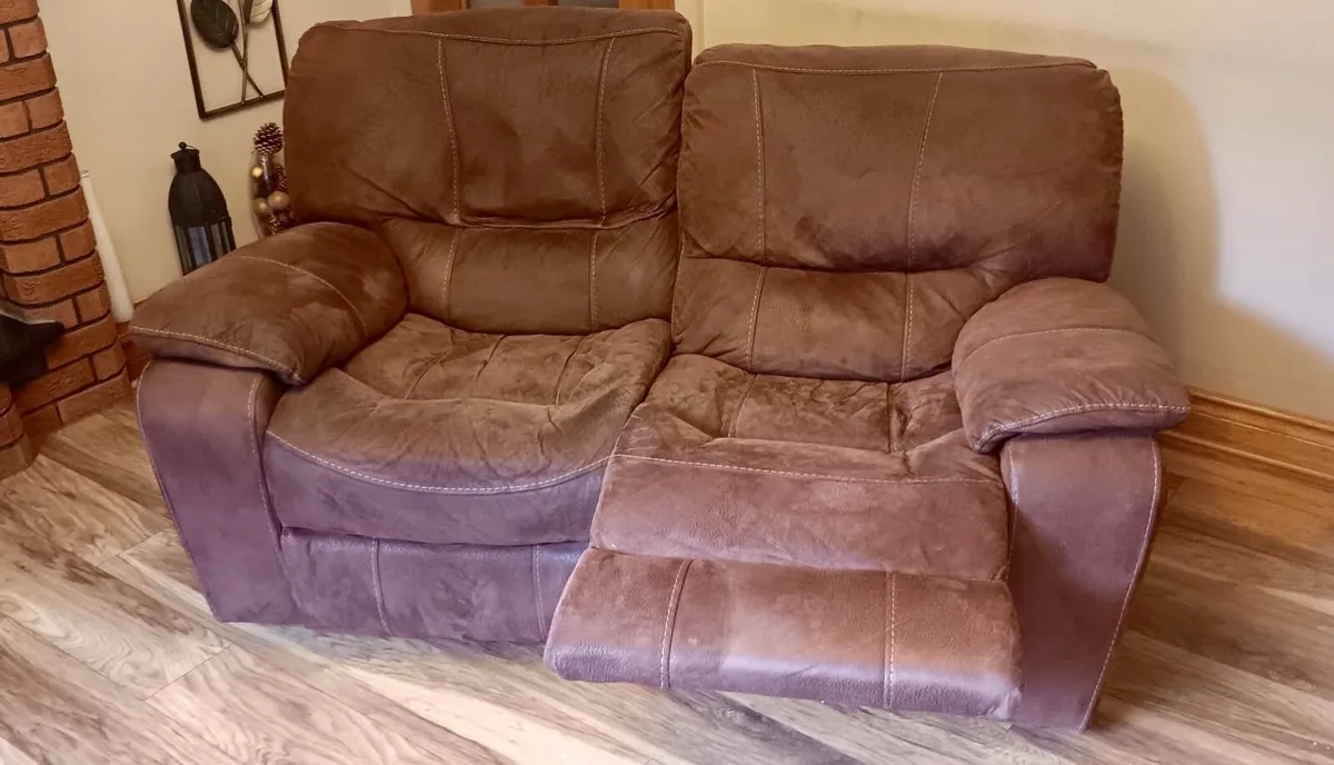2-Seater Reclining Sofa - Image 3