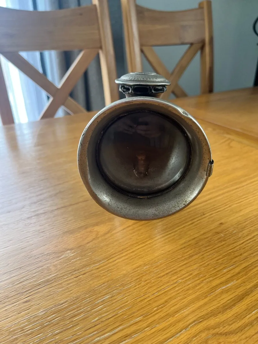 Antique Lucas Motorcycle Lamp - Image 2