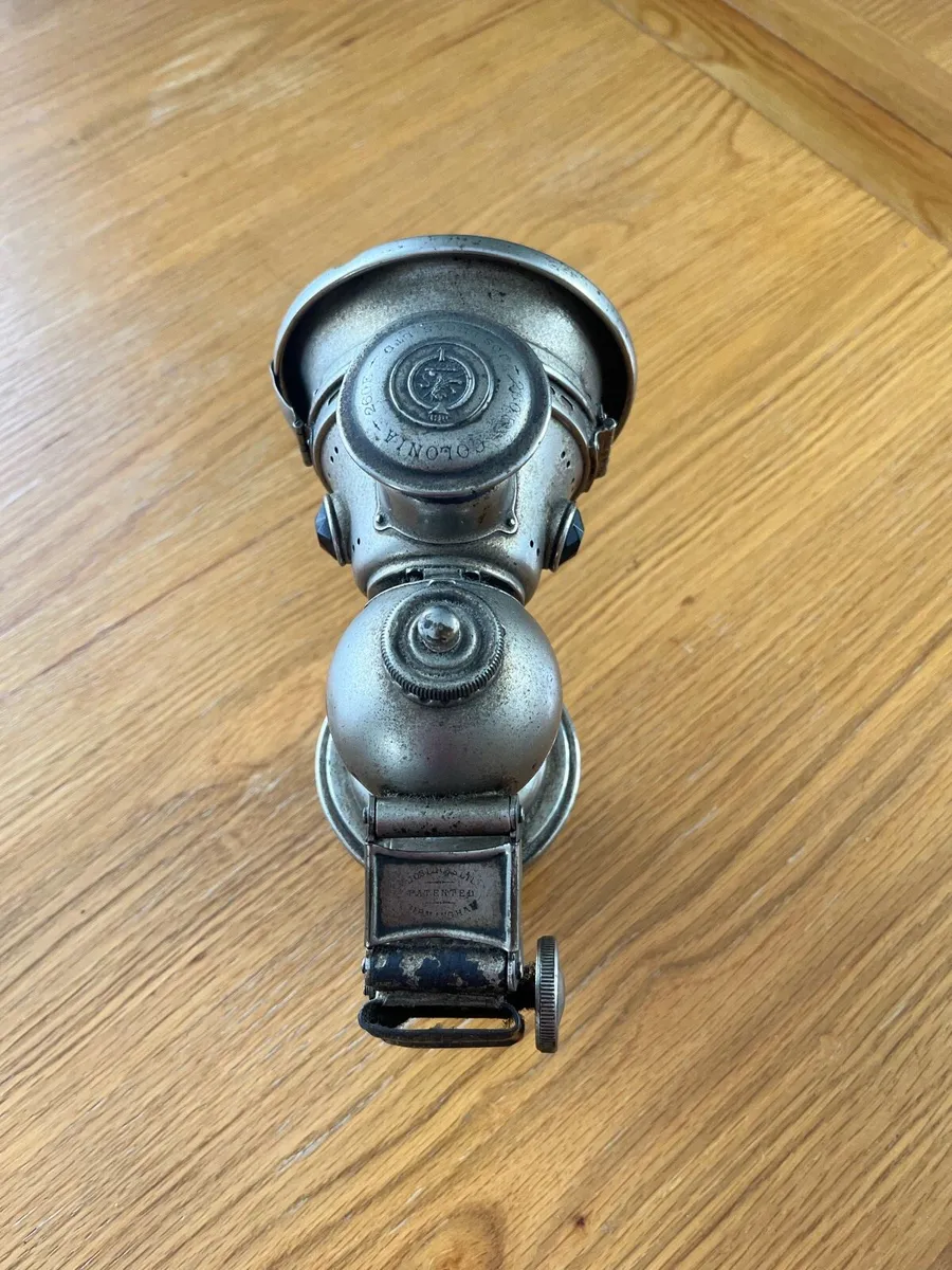 Antique Lucas Motorcycle Lamp - Image 4