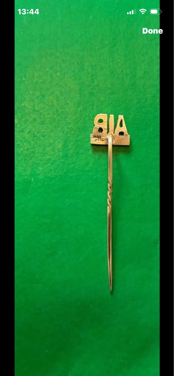 Vintage AIB Silver Lapel Pin - Image 2