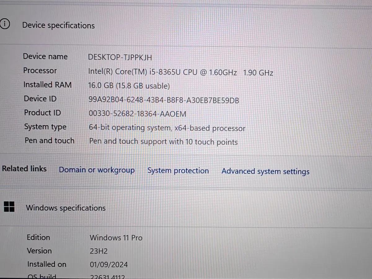 Dell Latitude 5300 2in1 | i5 | 16GB | 256GB | 13" - Image 4