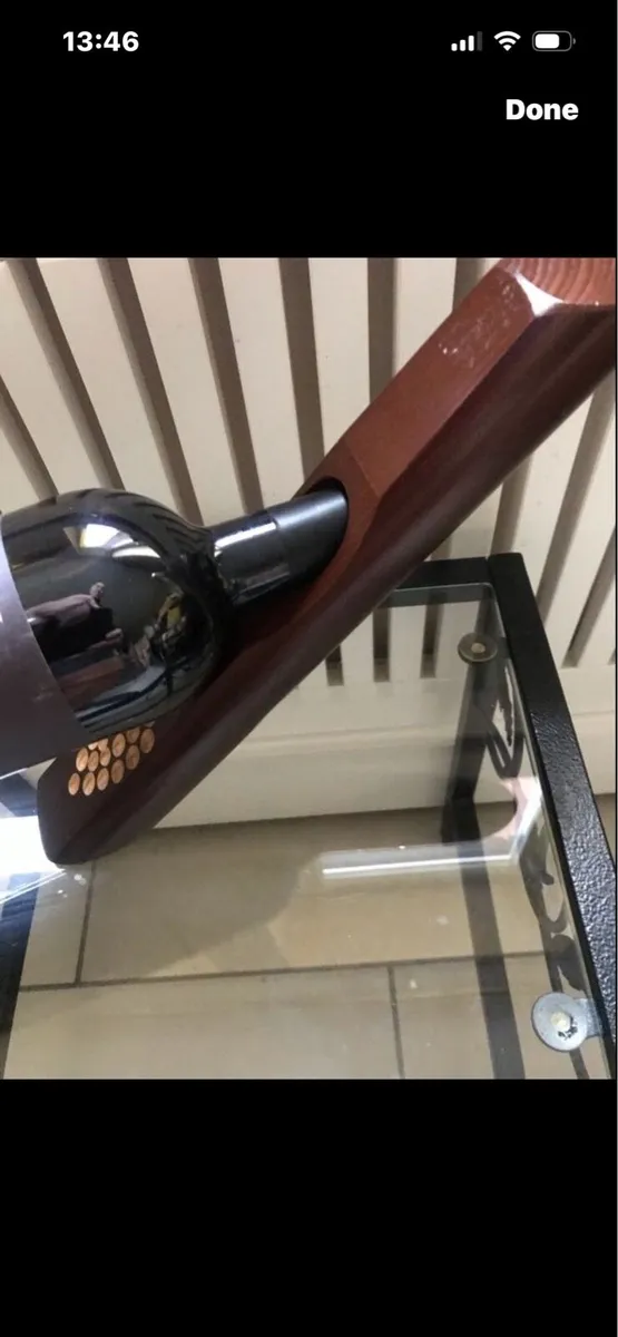 Wooden Balanced Wine Holder - Image 2